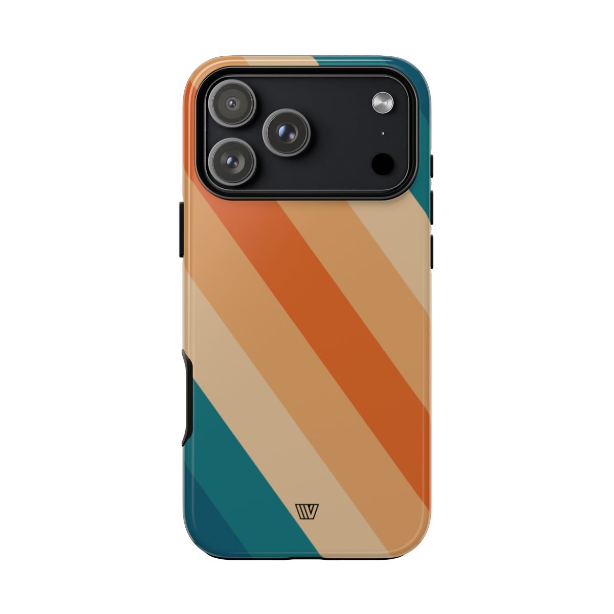 70s Retro Stripe Tough Phone Case – iPhone 18 Pro Max, Glossy