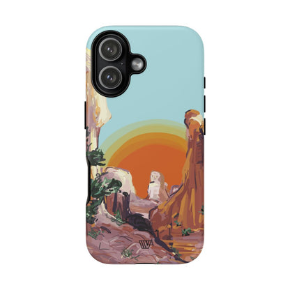 Desert Sunrise Trovvve x Earth Formations Tough Phone Case – iPhone 17, Matte