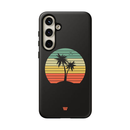 Retro Palms Tough Phone Case – Samsung Galaxy S24 Plus, Matte