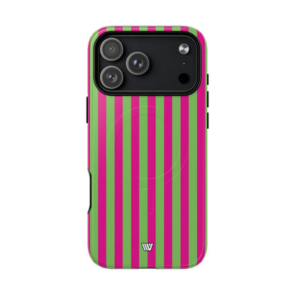 Watermelon Stripe MagSafe Tough iPhone Case – iPhone 18 Pro Max, Glossy