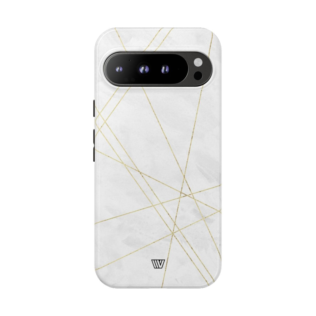 Gold Lines Tough Phone Case – Google Pixel 9 Pro XL, Glossy