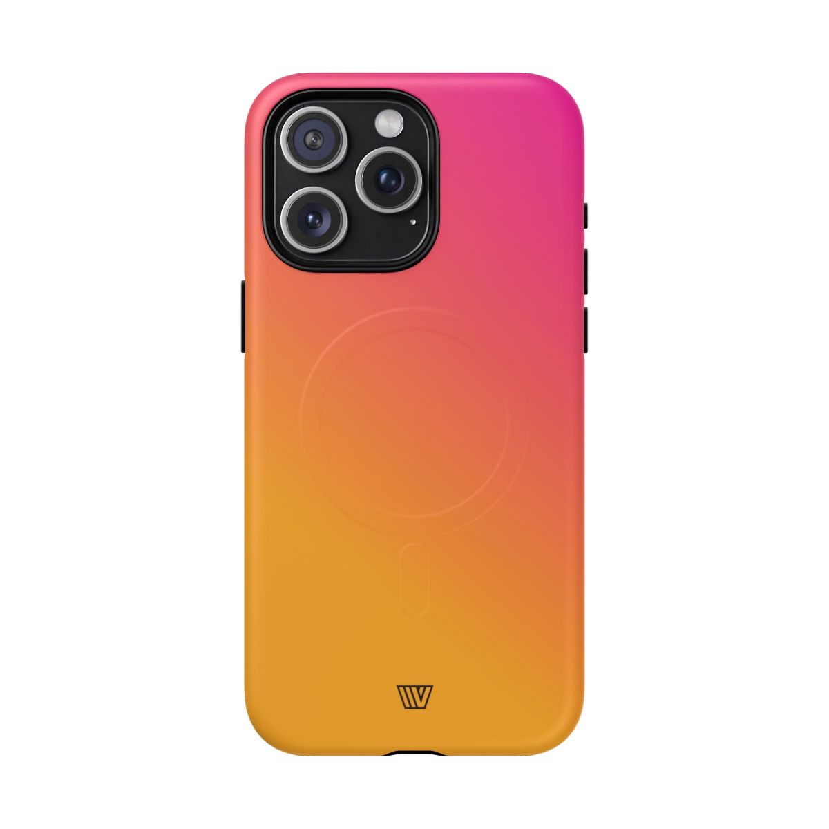 Hot Pink Orange MagSafe Tough iPhone Case – iPhone 15 Pro Max, Matte
