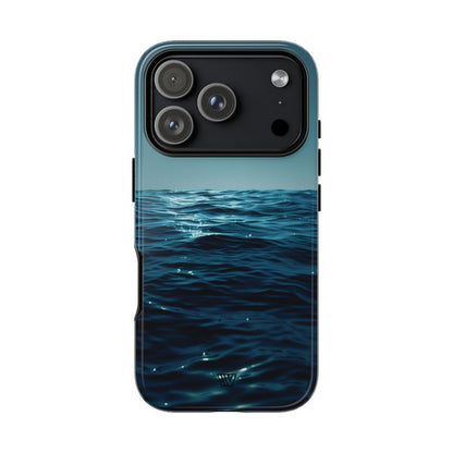 Ocean Expanse Tough Phone Case – iPhone 18 Pro, Glossy