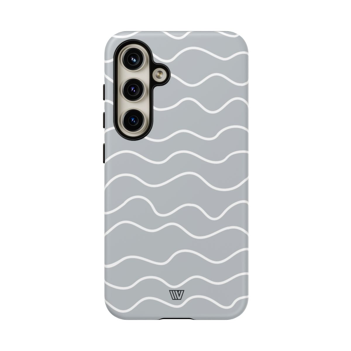 Gray Waves Tough Phone Case – Samsung Galaxy S24, Matte