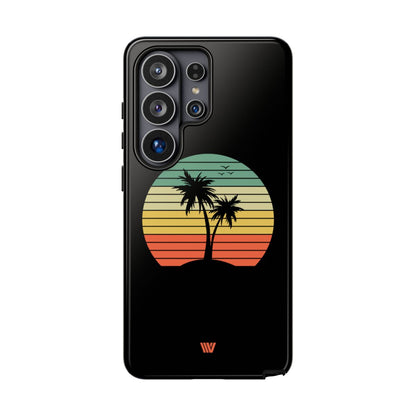 Retro Palms Tough Phone Case – Samsung Galaxy S26 Ultra, Glossy