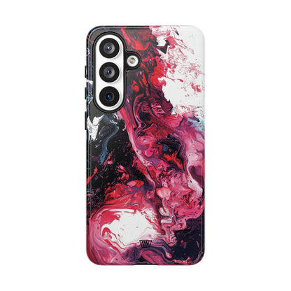 Ruby Flow Tough Phone Case – Samsung Galaxy S26 Plus, Glossy