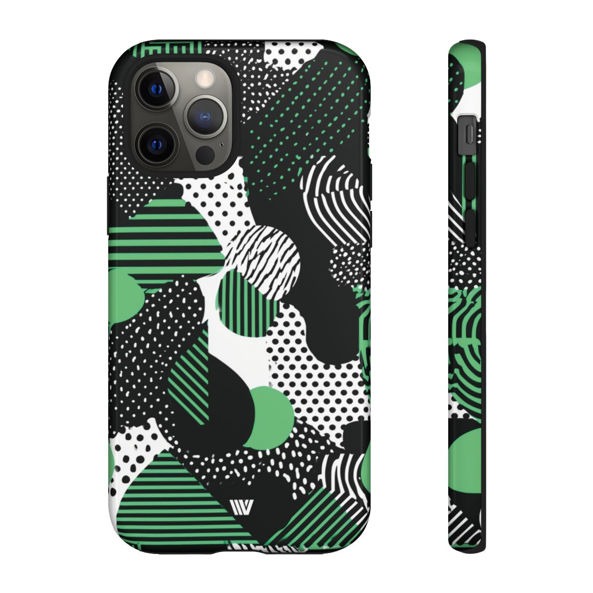 Pattern Clash Tough Phone Case – iPhone 12 Pro, Glossy