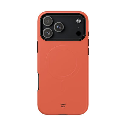 Burnt Sienna MagSafe Tough iPhone Case – iPhone 18 Pro Max, Matte