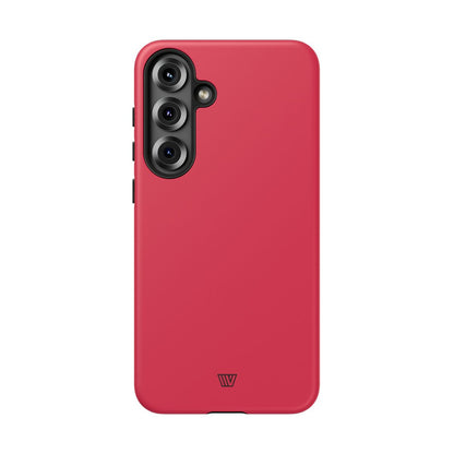 Red Amaranth Tough Phone Case – Samsung Galaxy S25 Plus, Matte