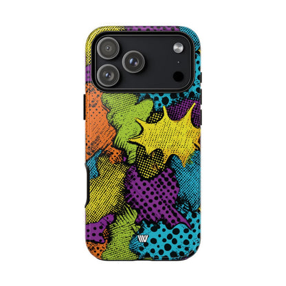 Comic Burst Tough Phone Case – iPhone 18 Pro Max, Glossy
