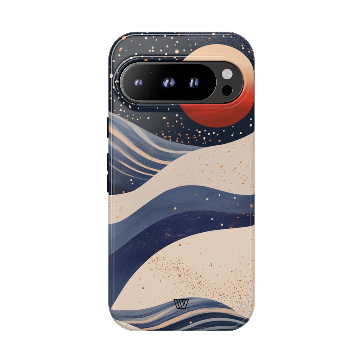 Cosmic Tides Tough Phone Case – Google Pixel 9 Pro, Glossy