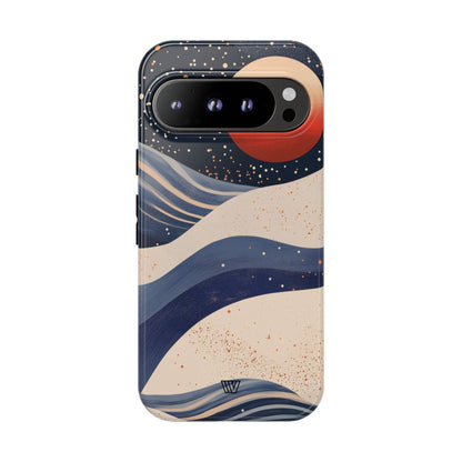 Cosmic Tides Tough Phone Case – Google Pixel 9 Pro, Glossy