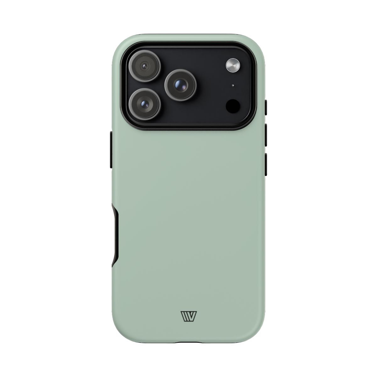 Pastel Green Solid Tough Phone Case – iPhone 18 Pro, Matte