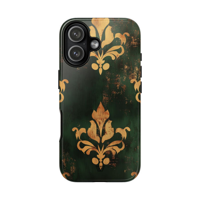 Antique Luxe Tough Phone Case – iPhone 17, Glossy