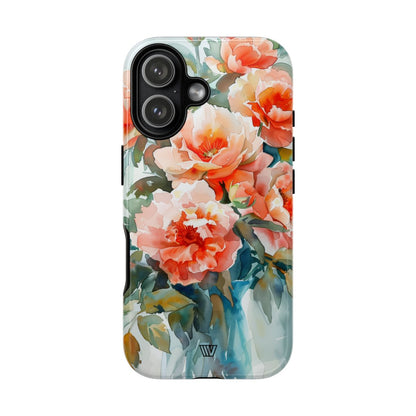 Peony Dreams Tough Phone Case – iPhone 17, Glossy