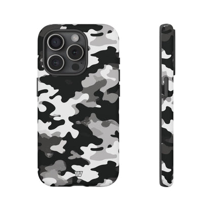 Urban Camo Tough Phone Case – iPhone 15 Pro, Matte