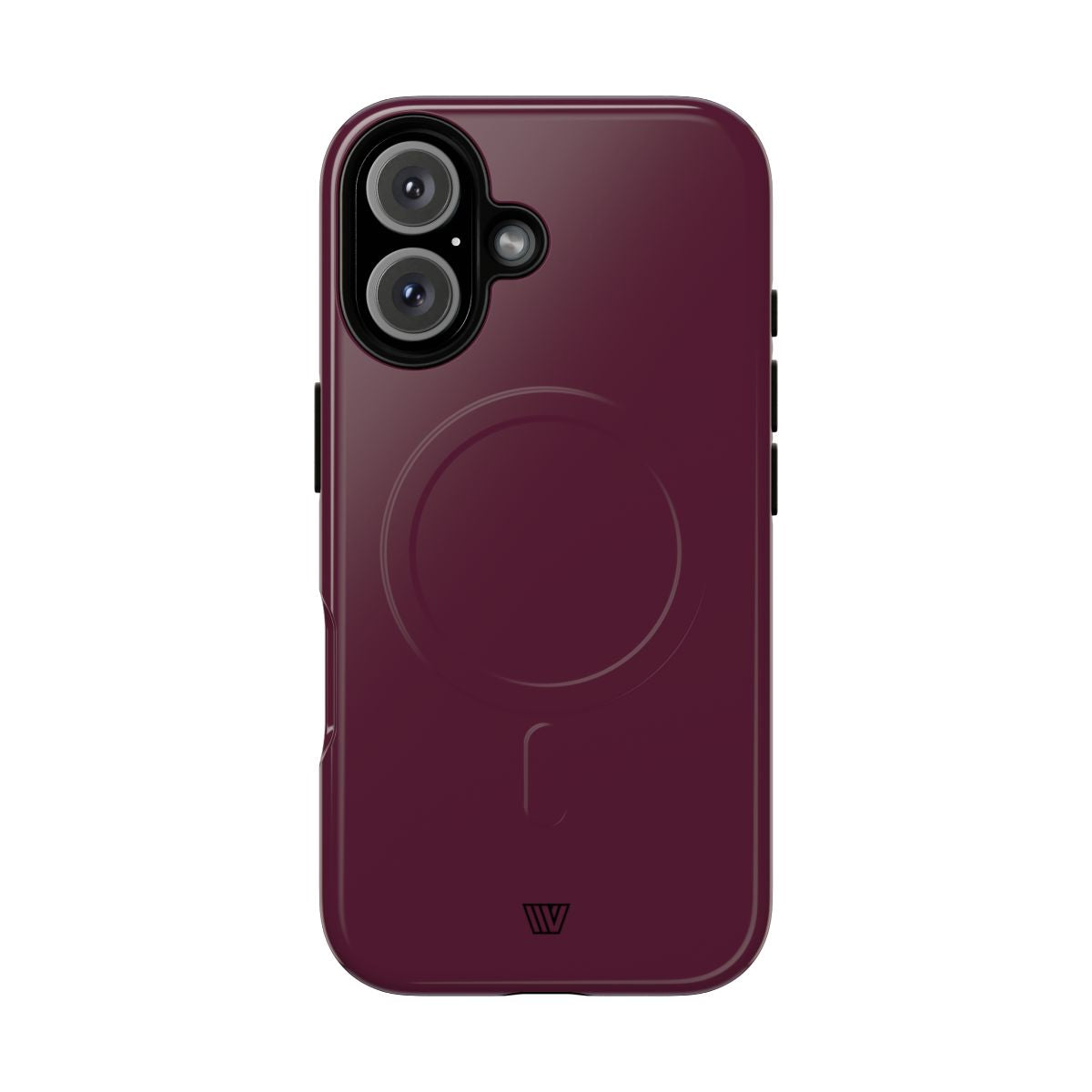 Wine Berry MagSafe Tough iPhone Case – iPhone 16, Glossy