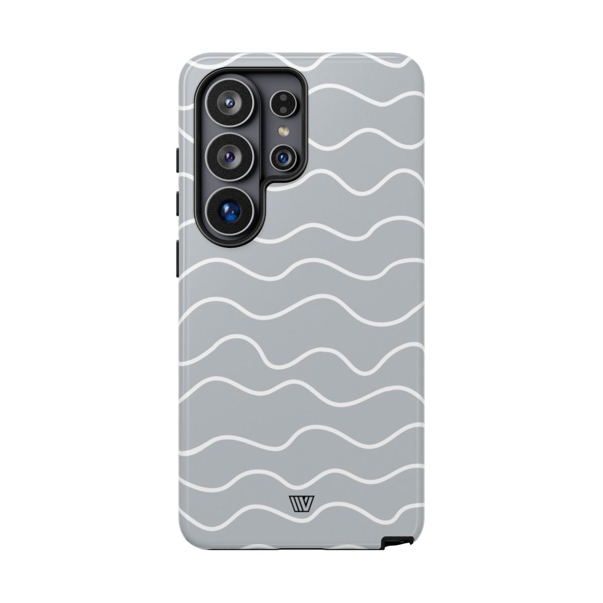 Gray Waves Tough Phone Case – Samsung Galaxy S26 Ultra, Glossy