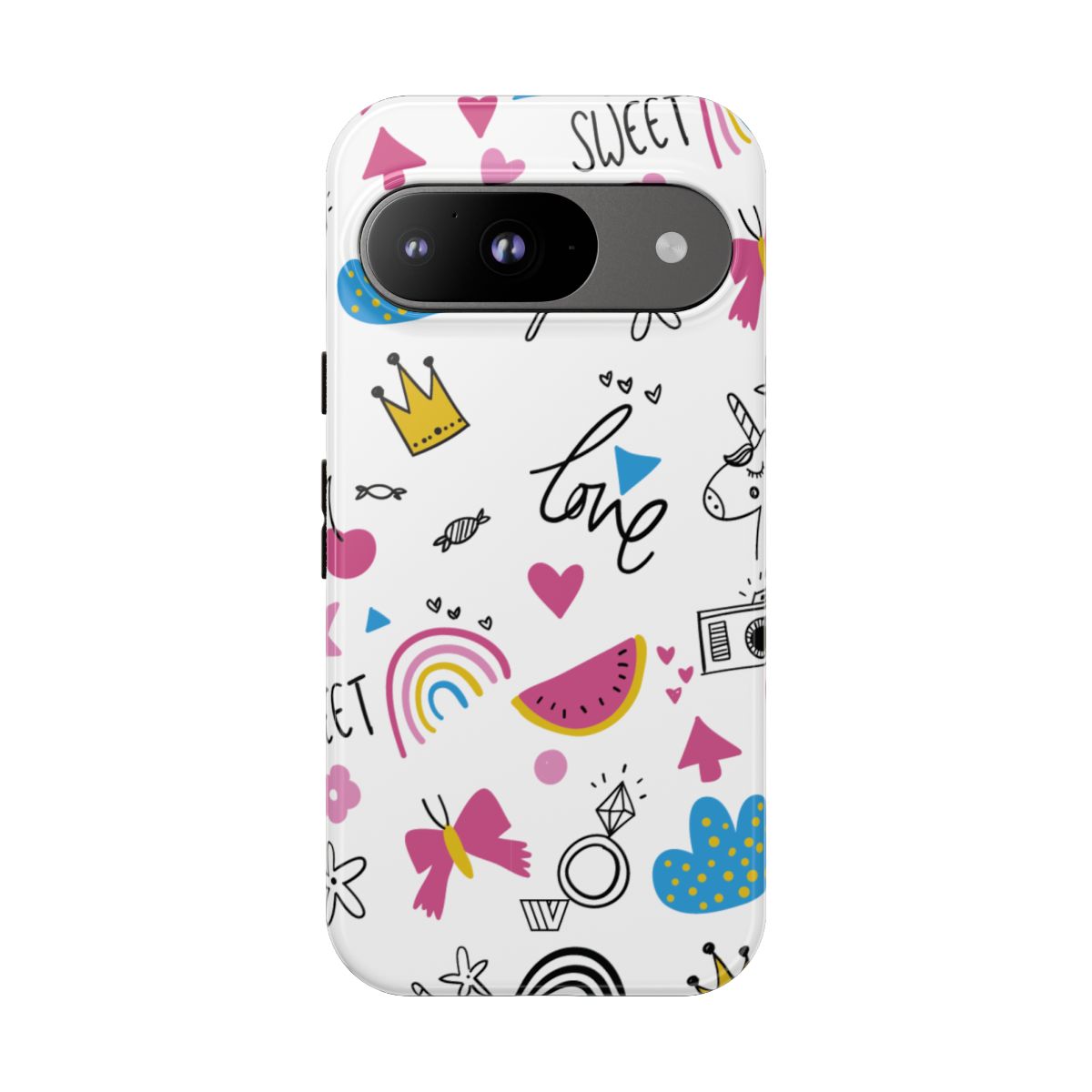 Sweet Love Tough Phone Case – Google Pixel 9, Glossy