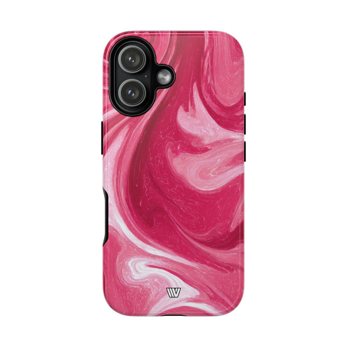 Strawberry Storm Tough Phone Case – iPhone 17, Glossy