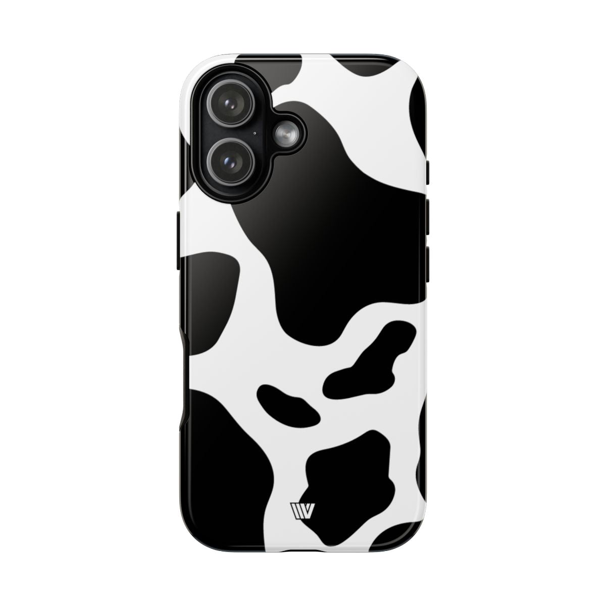 Cow Print Tough Phone Case – iPhone 17, Glossy