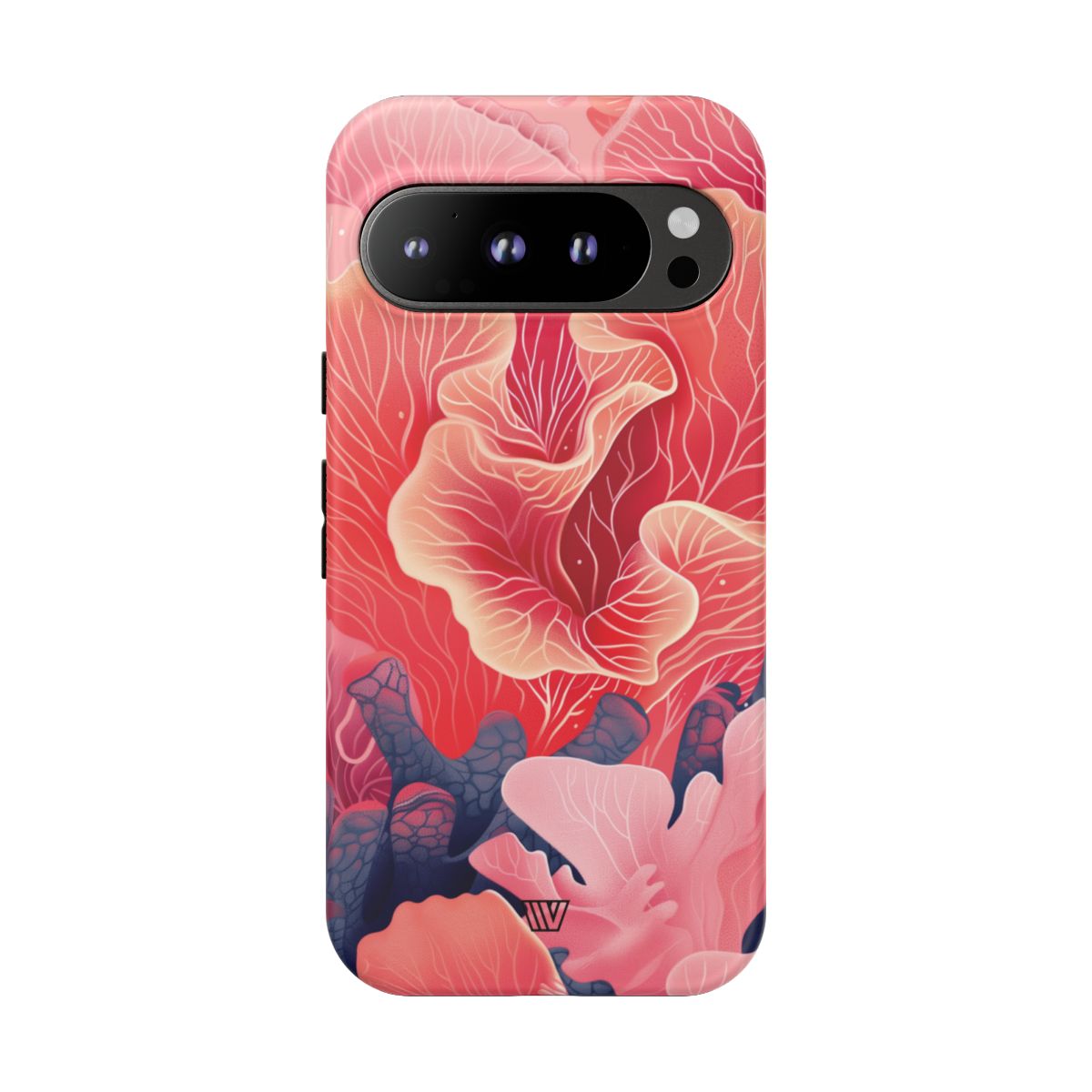 Pink Coral Tough Phone Case – Google Pixel 9 Pro, Matte
