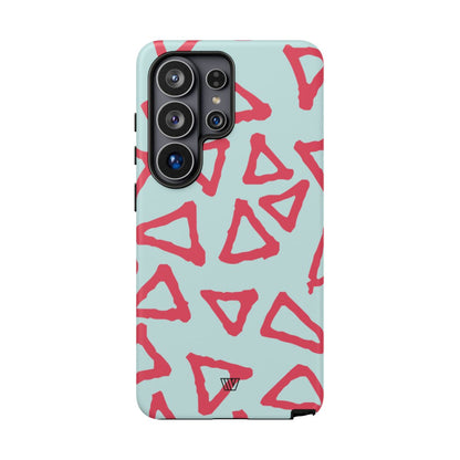 Triangle Doodle Tough Phone Case – Samsung Galaxy S26 Ultra, Matte