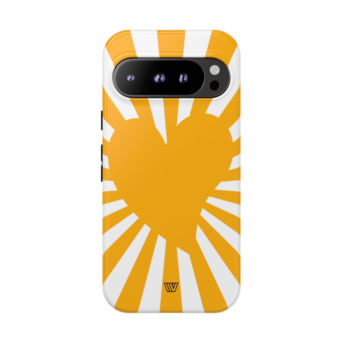 Heart Sun Rays Tough Phone Case – Google Pixel 9 Pro, Glossy