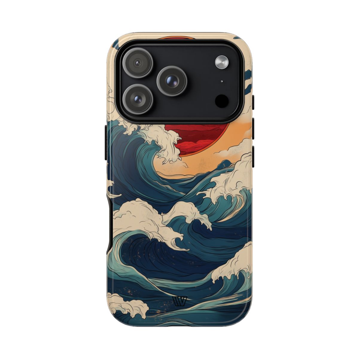 Surge & Sol Tough Phone Case – iPhone 17 Pro, Glossy