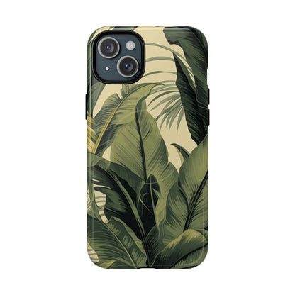 TROPICAL LEAVES | MagSafe Tough iPhone Case