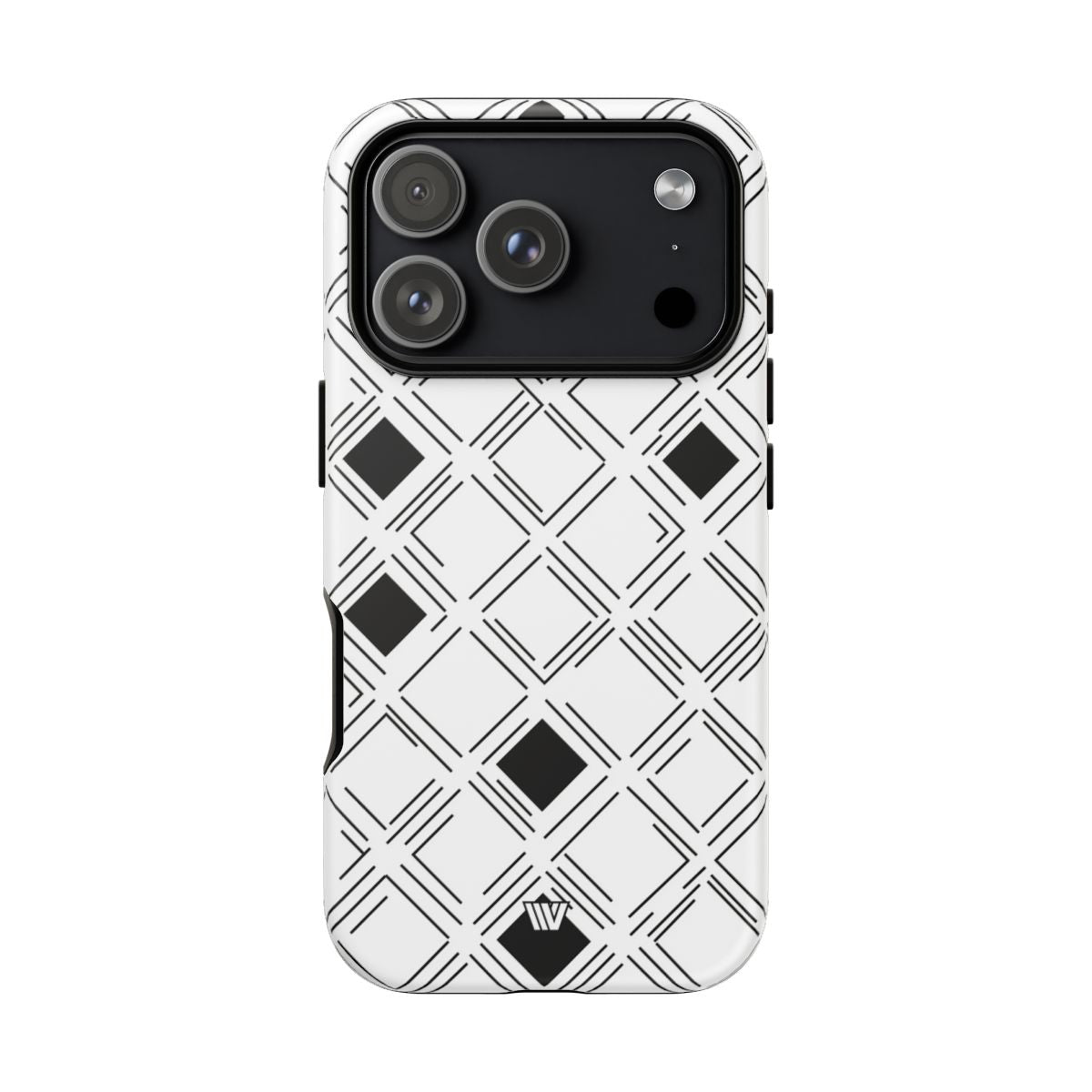 Geometric Focus Tough Phone Case – iPhone 17 Pro, Matte