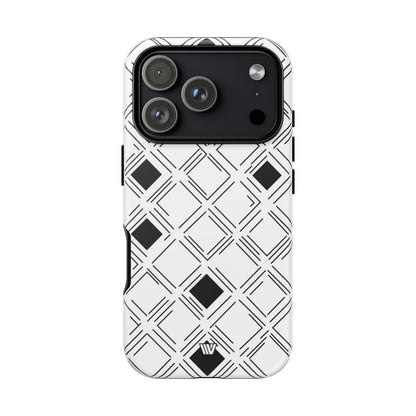 Geometric Focus Tough Phone Case – iPhone 17 Pro, Matte