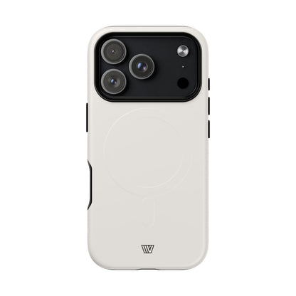 Trovvve Beige MagSafe Tough iPhone Case – iPhone 18 Pro, Matte