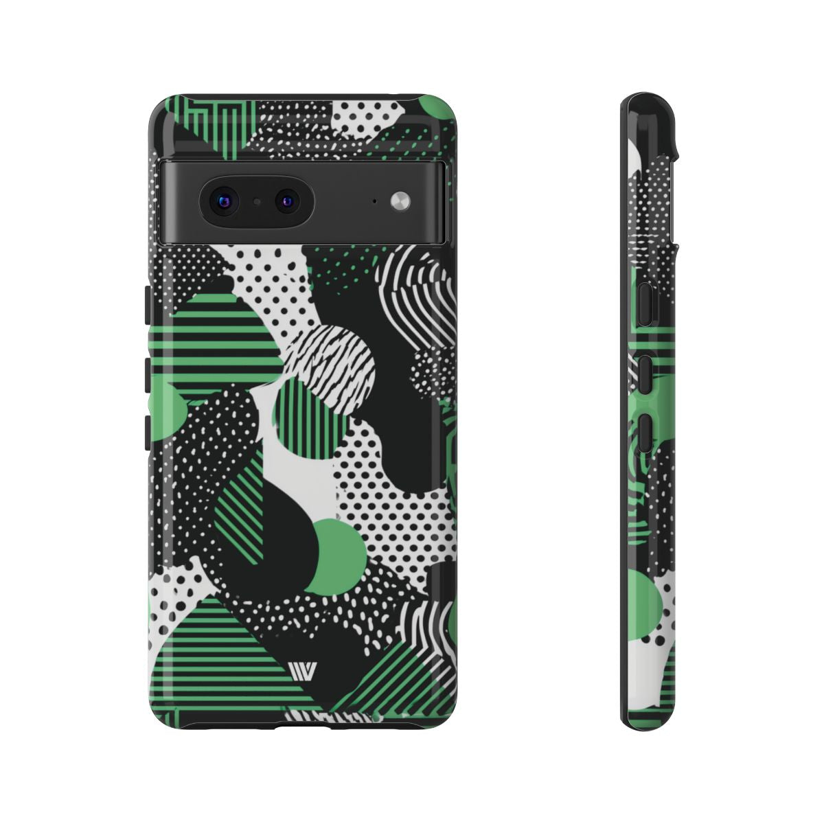 Pattern Clash Tough Phone Case – Google Pixel 7, Glossy