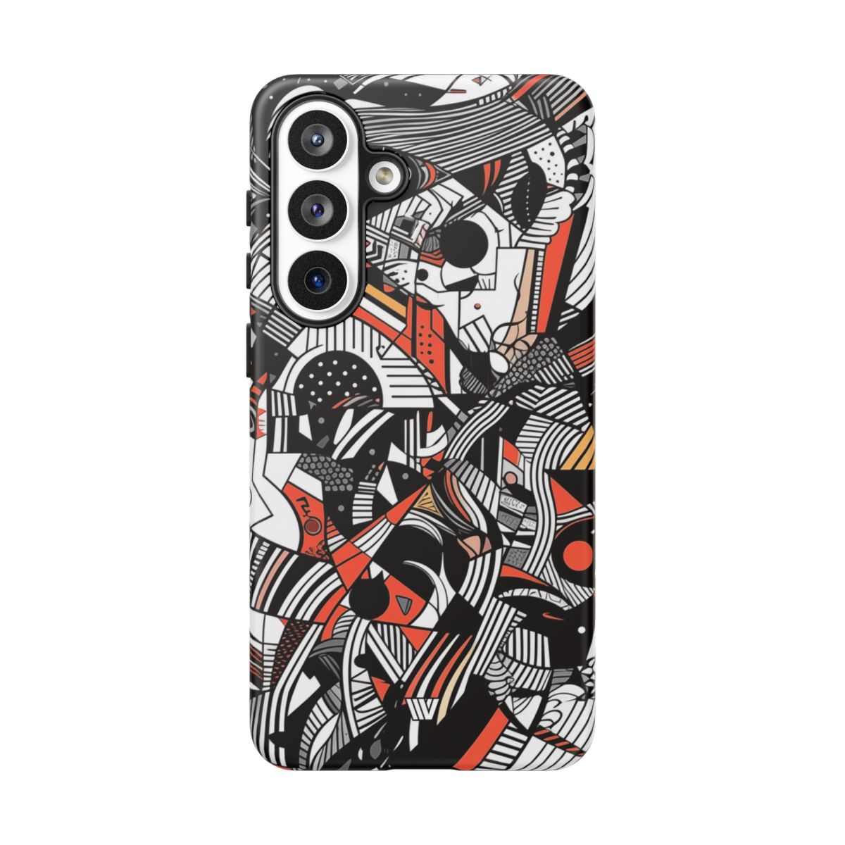 Abstract Doodle #3 Tough Phone Case – Samsung Galaxy S26 Plus, Matte