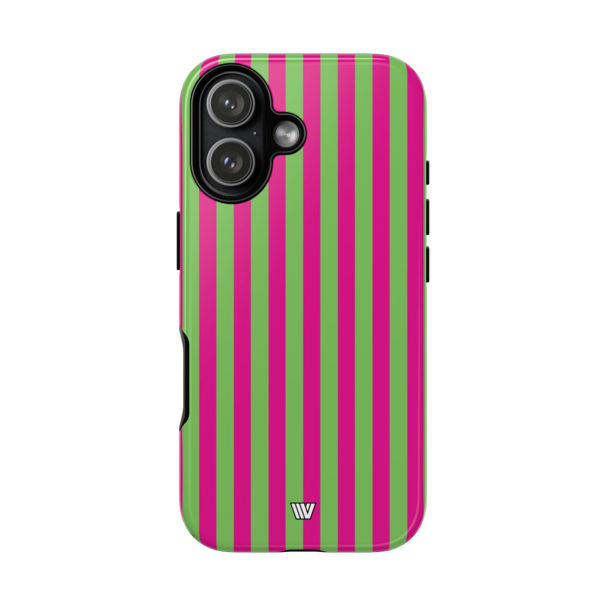 Watermelon Stripe Tough Phone Case – iPhone 17, Glossy