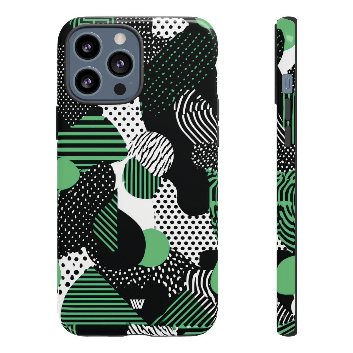 Pattern Clash Tough Phone Case – iPhone 13 Pro Max, Glossy