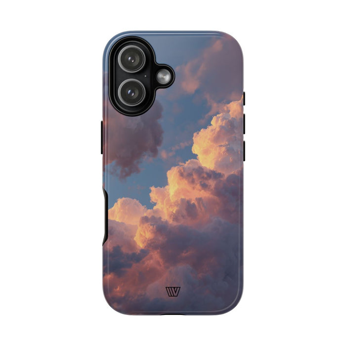 Sunset Clouds Tough Phone Case – iPhone 17, Glossy