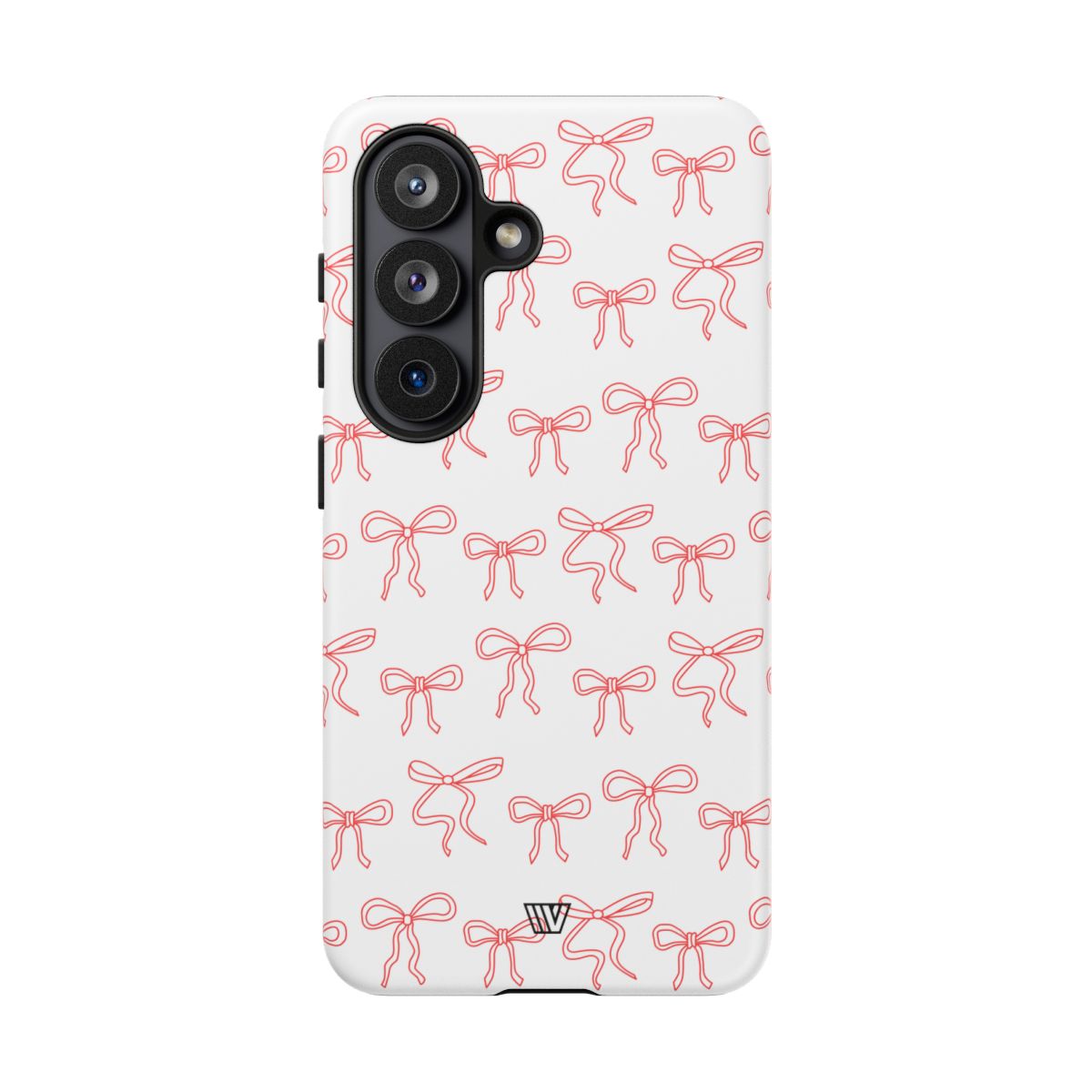 Red Ribbon Charm Tough Phone Case – Samsung Galaxy S26, Matte