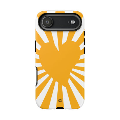 Heart Sun Rays Tough Phone Case – iPhone 17 Air, Matte