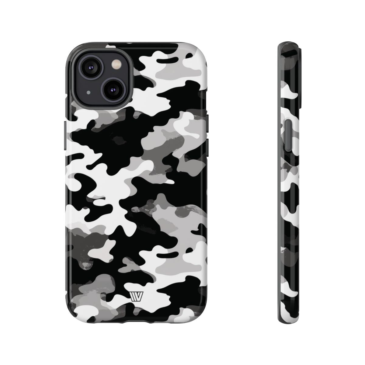 Urban Camo Tough Phone Case – iPhone 14 Plus, Glossy