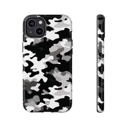 Urban Camo Tough Phone Case – iPhone 14 Plus, Glossy
