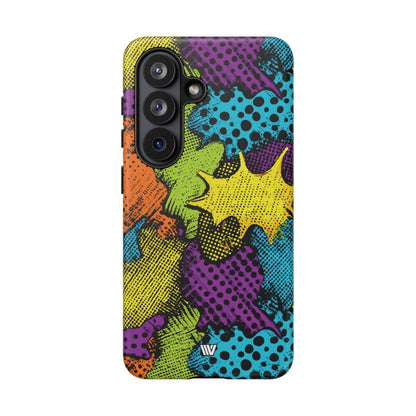 Comic Burst Tough Phone Case – Samsung Galaxy S26, Matte