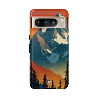 Sunset Summit Tough Phone Case – Google Pixel 8 Pro, Glossy