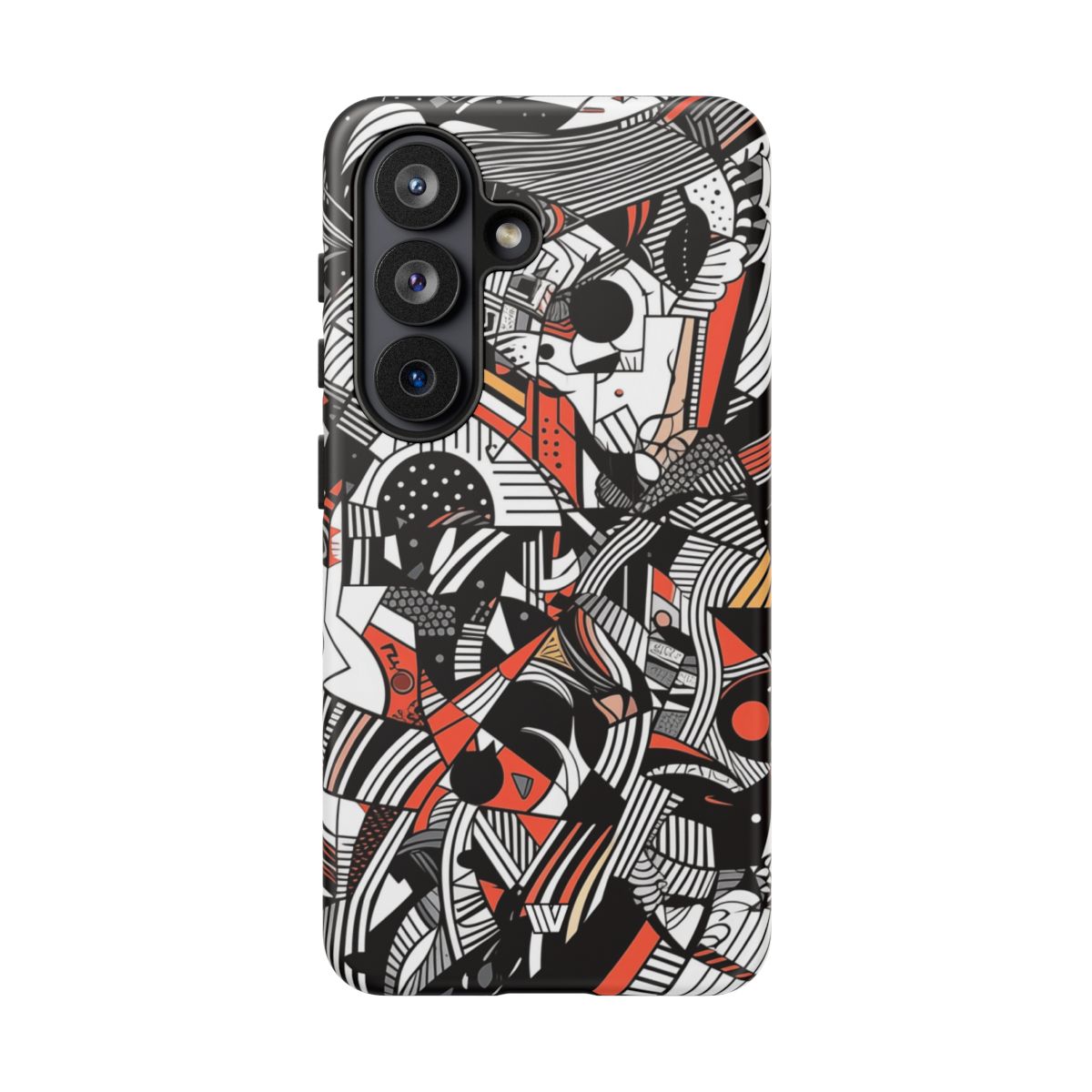 Abstract Doodle #3 Tough Phone Case – Samsung Galaxy S26, Matte