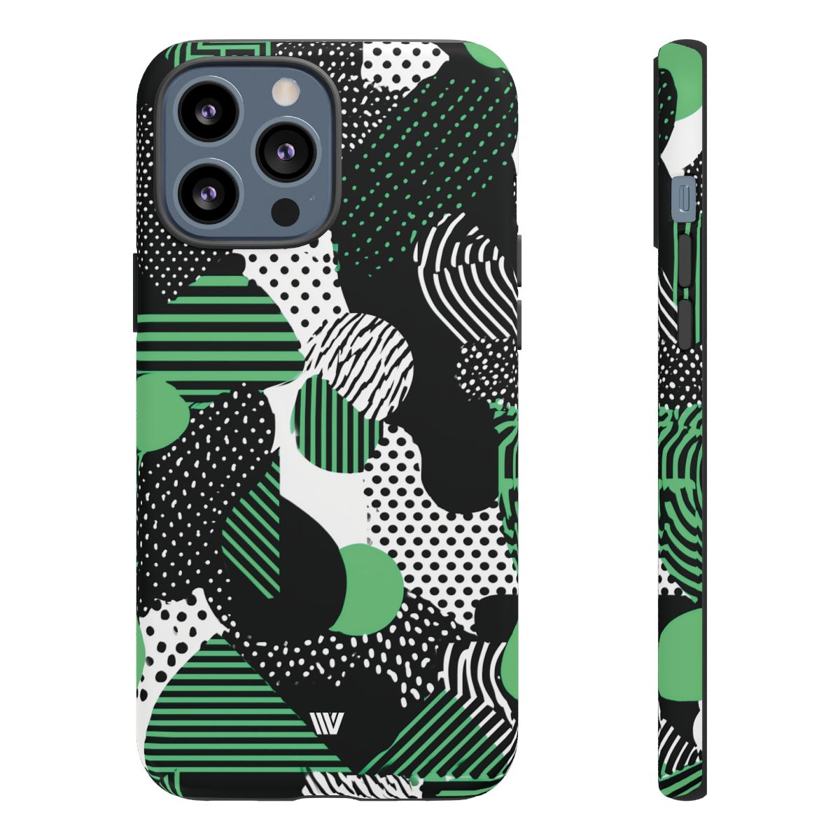 Pattern Clash Tough Phone Case – iPhone 13 Pro Max, Matte