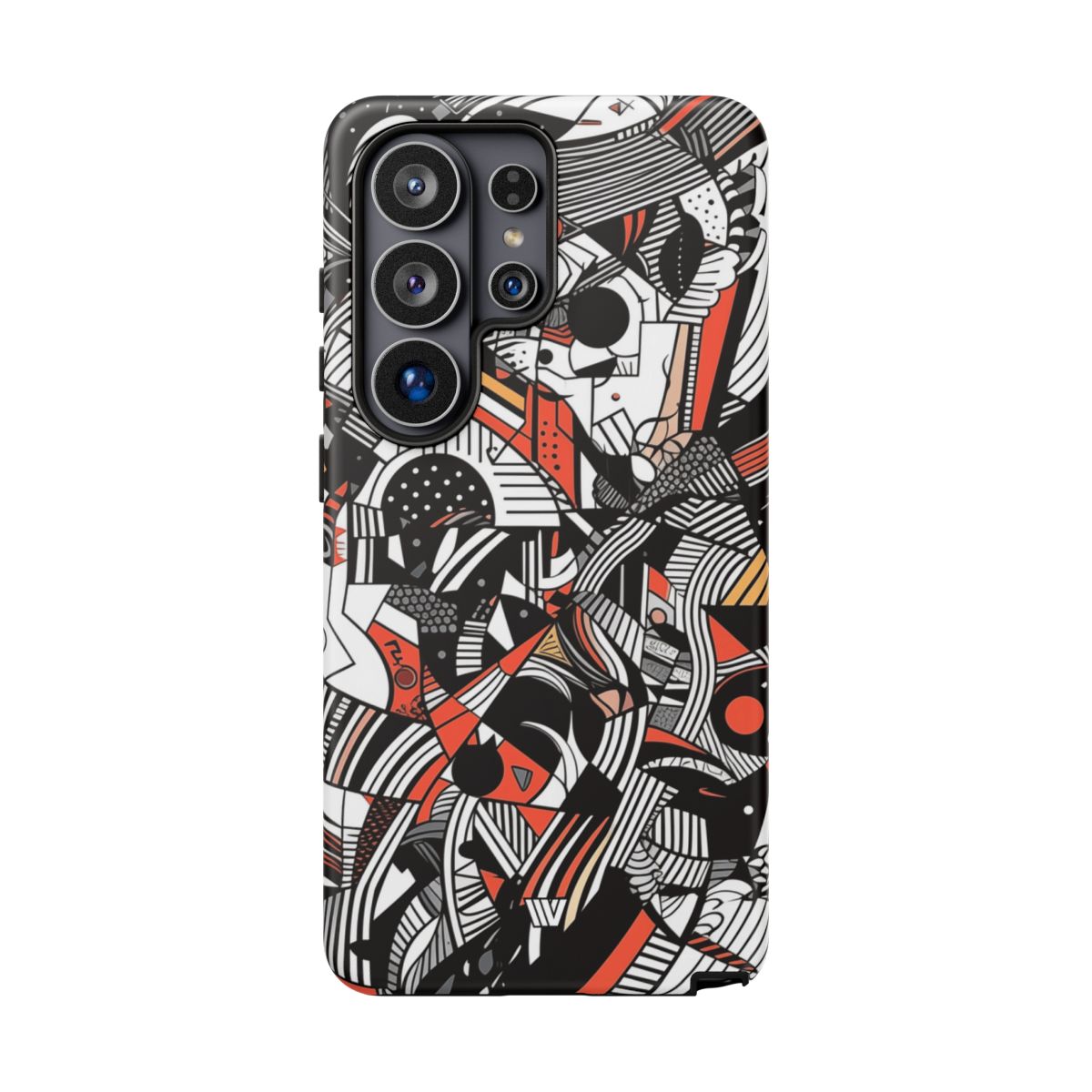 Abstract Doodle #3 Tough Phone Case – Samsung Galaxy S26 Ultra, Matte