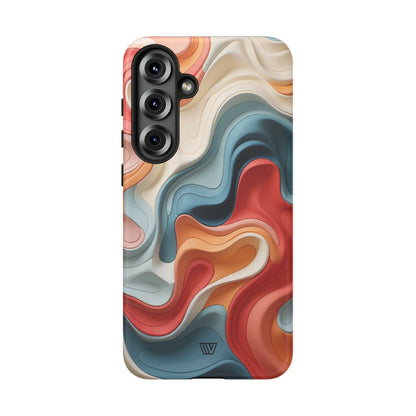 3D Colorful Clay Tough Phone Case – Samsung Galaxy S25 Plus, Matte