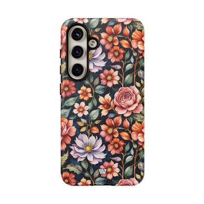 Night Bloom Bouquet Tough Phone Case – Samsung Galaxy S24, Matte