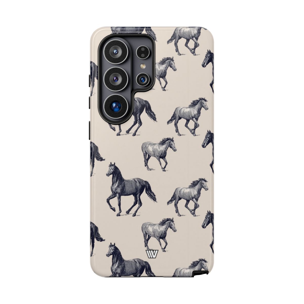 Horse Sketches Tough Phone Case – Samsung Galaxy S26 Ultra, Glossy
